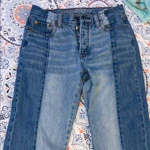 American eagle mom jeans